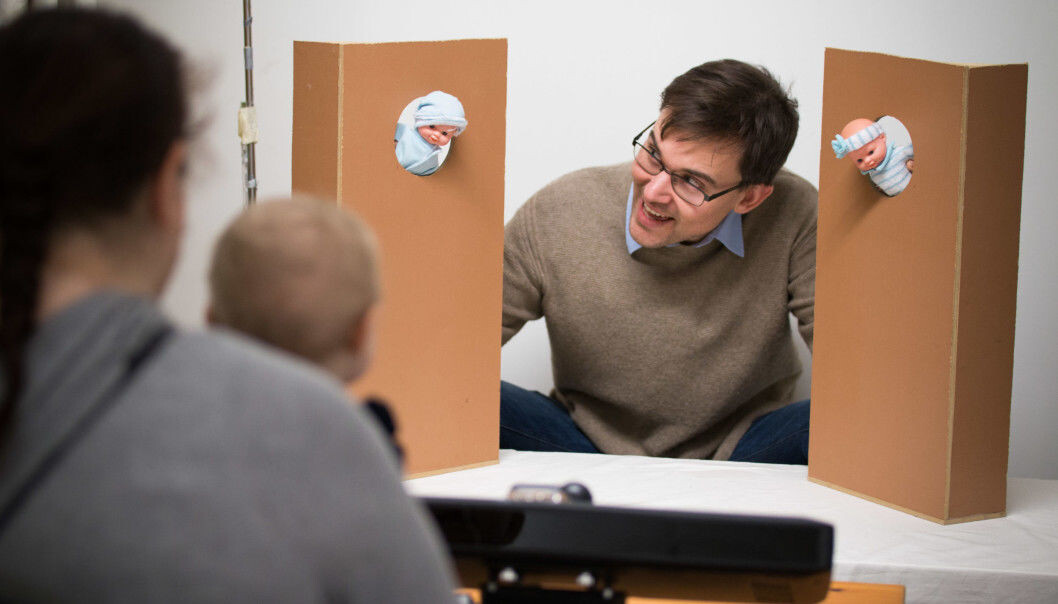 Researchers at Uppsala University found differences in reaction patterns between babies who later received a diagnosis of Autism Spectrum Disorder and babies who did not. (Photo: David Naylor) Researchers at Uppsala University found differences in reaction patterns between babies who later received a diagnosis of Autism Spectrum Disorder and babies who did not. (Photo: David Naylor)
