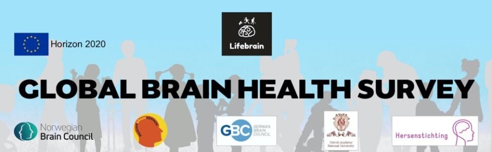 Here is the banner of the Global Brain Health Survey