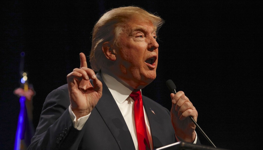 Donald Trump has compared the coronavirus to 'a flu' and afterwards an 'invisible enemy'. Donald Trump has compared the coronavirus to 'a flu' and afterwards an 'invisible enemy'.