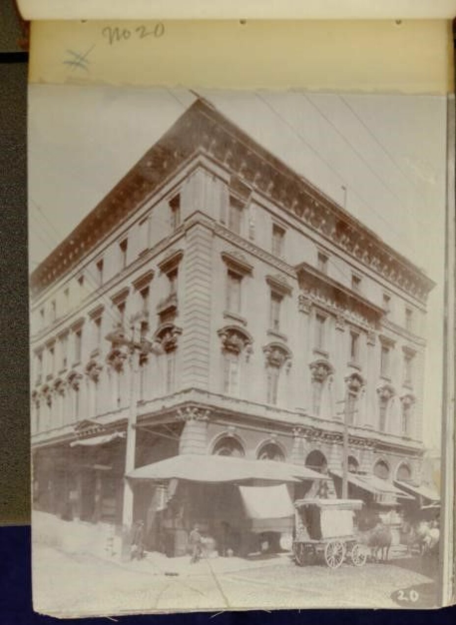The plague outbreak in San Francisco was most ferocious in Chinatown, seen in the photograph. The handling of the outbreak exposed the widespread anti-Chinese racism in the city.