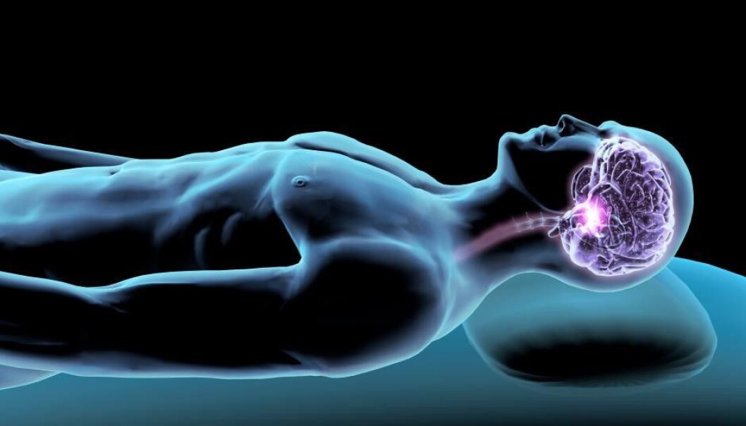 The new study suggests that there is a correlation between the types of 'water channels' found in our brains and how deeply we sleep. The new study suggests that there is a correlation between the types of 'water channels' found in our brains and how deeply we sleep.