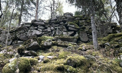 This pile of rubble is actually an ancient fort. Historians have discovered 450 of them around Norway