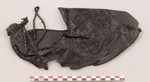 Medieval excavation greatest hits: 800 years ago a fashion queen strolled the streets of Oslo in this elegant shoe
