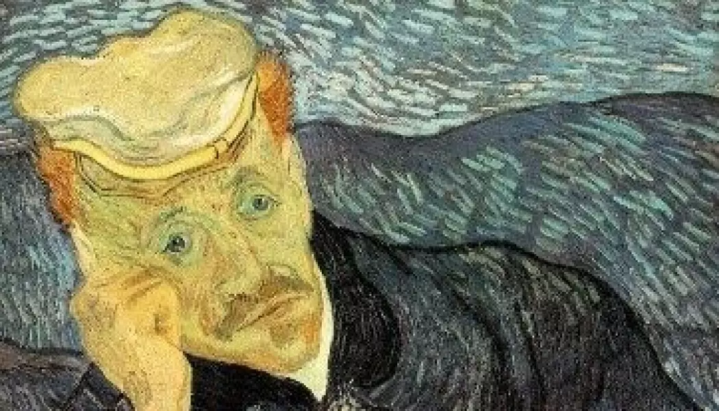 An example of Van Gogh's use of yellow which might have been caused by digoxin poisoning.