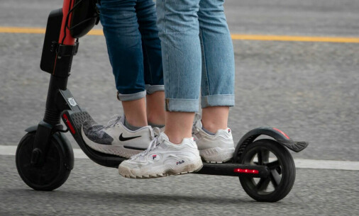Girls injure themselves twice as often as boys on e-scooters
