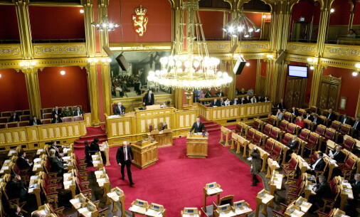 Norwegian parliamentary politicians laughed when they quoted from the Bible