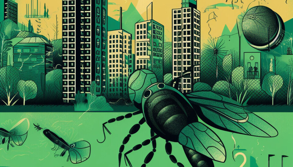 What is the impact of the man-made prodution of ultrasound in relaton to other species, and can this noisepollution potientally disturb our goal to create greener citites?