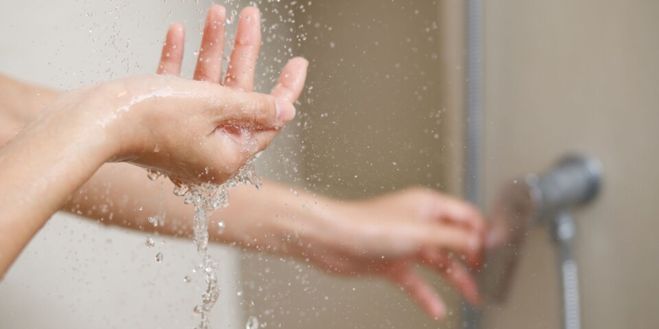 You can save CO₂ by changing when you take a shower
