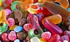 Close up of pick-and-mix candy